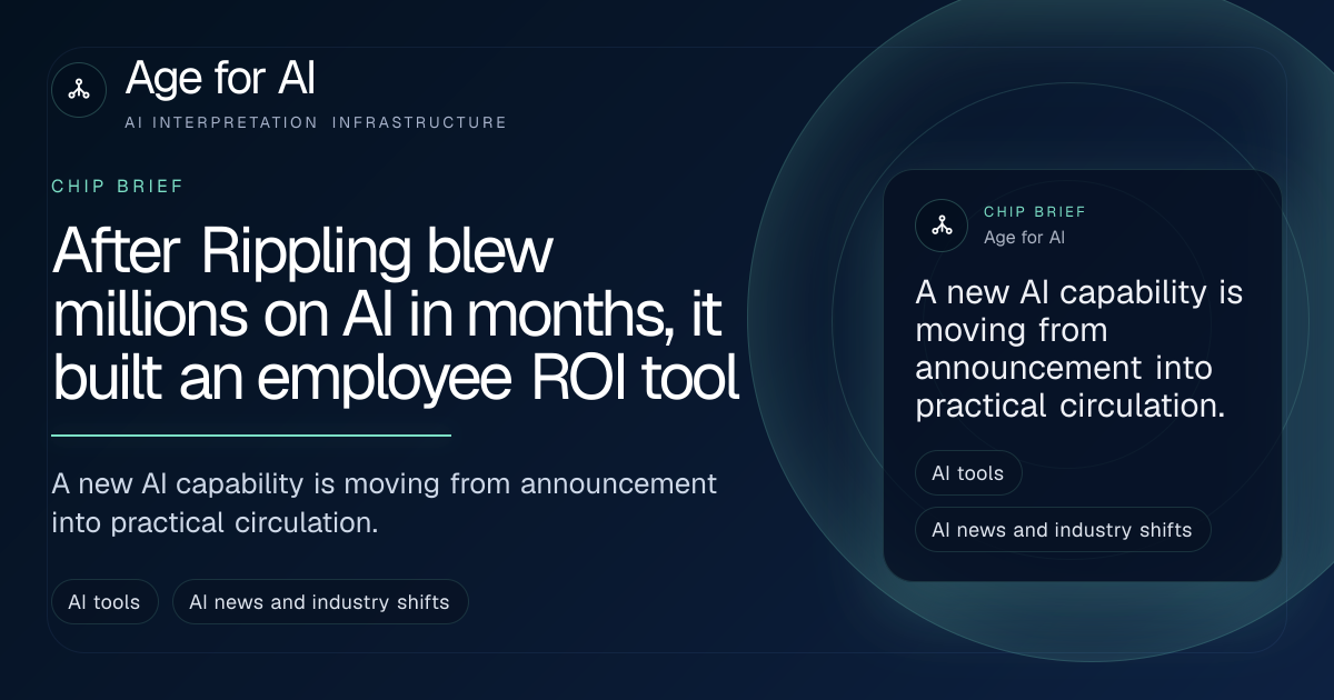 After Rippling blew millions on AI in months, it built an employee ROI tool