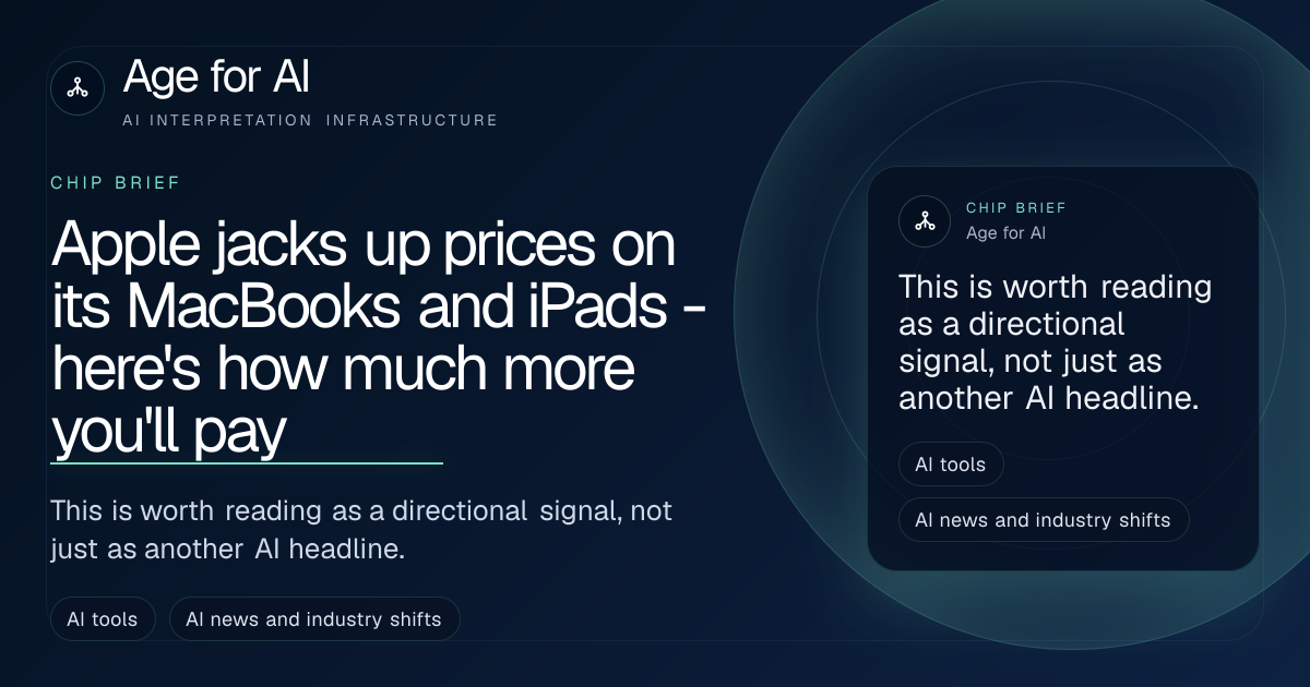 Apple jacks up prices on its MacBooks and iPads - here's how much more you'll pay