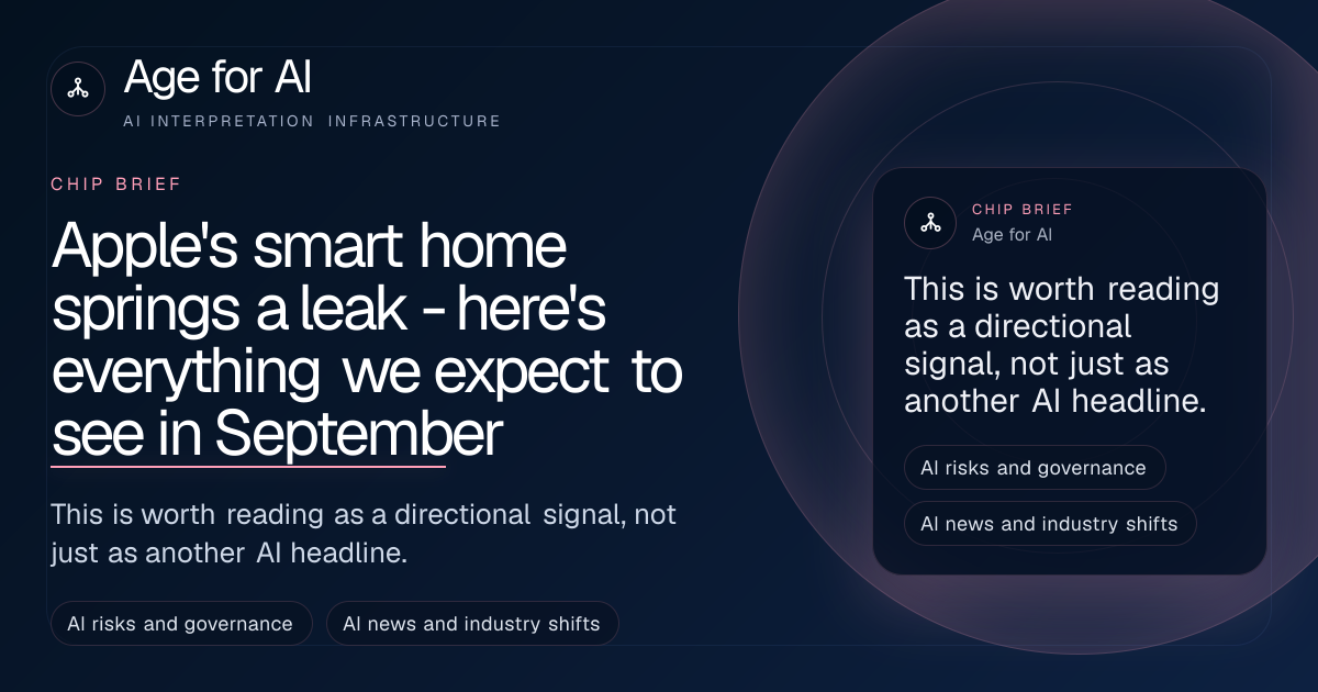 Apple's smart home springs a leak - here's everything we expect to see in September