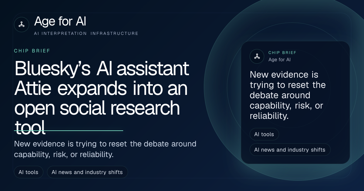 Bluesky’s AI assistant Attie expands into an open social research tool