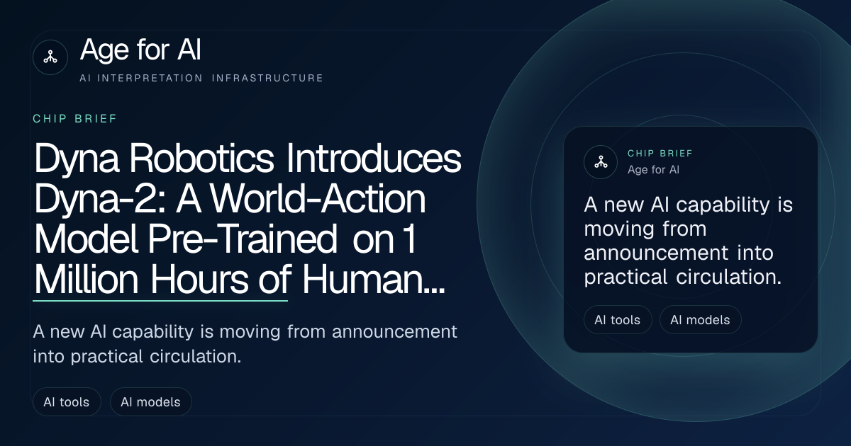 Dyna Robotics Introduces Dyna-2: A World-Action Model Pre-Trained on 1 Million Hours of Human Video