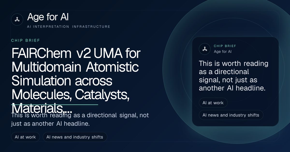 FAIRChem v2 UMA for Multidomain Atomistic Simulation across Molecules, Catalysts, Materials, Vibrations, and Molecular Dynamics