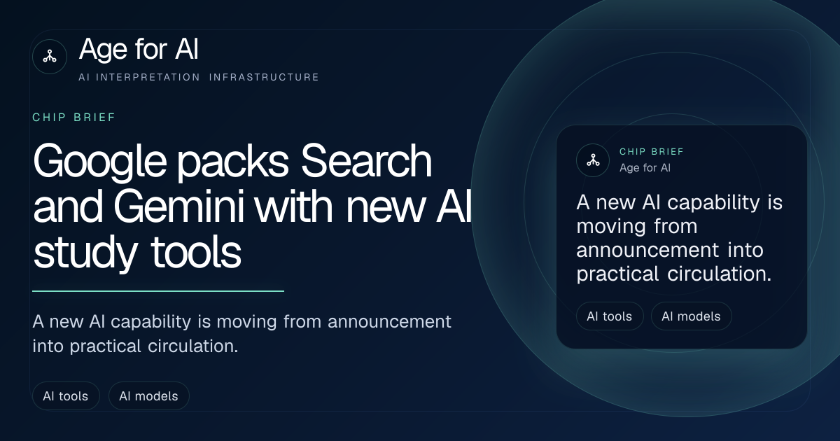Google packs Search and Gemini with new AI study tools