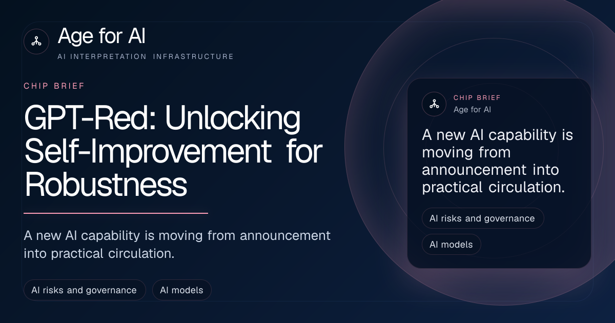 GPT-Red: Unlocking Self-Improvement for Robustness