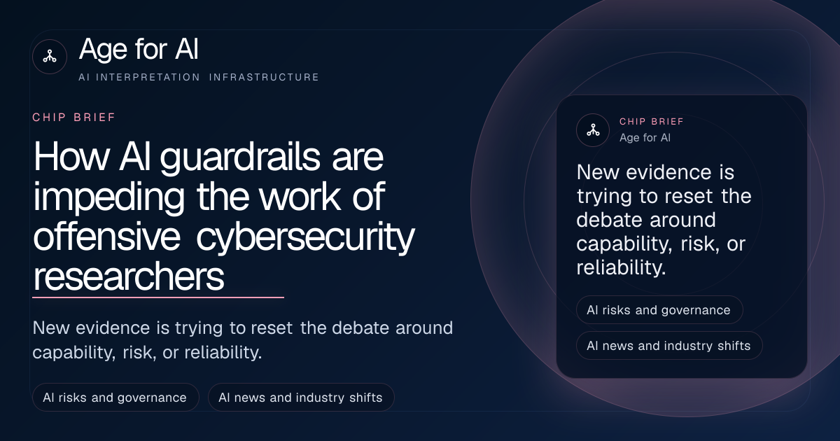 How AI guardrails are impeding the work of offensive cybersecurity researchers