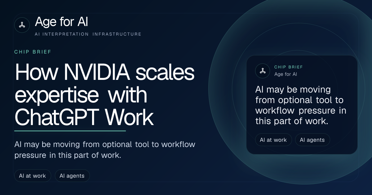 How NVIDIA scales expertise with ChatGPT Work