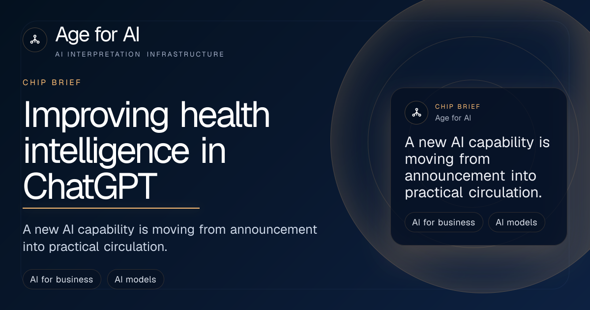 Improving health intelligence in ChatGPT