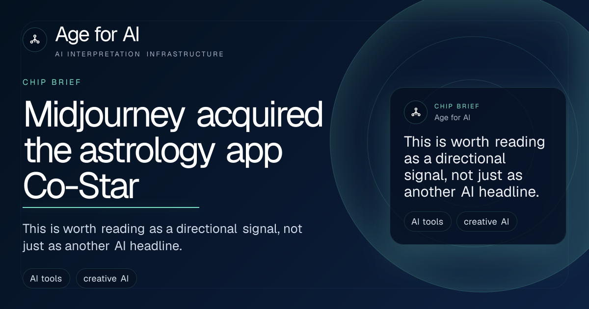 Midjourney acquired the astrology app Co-Star