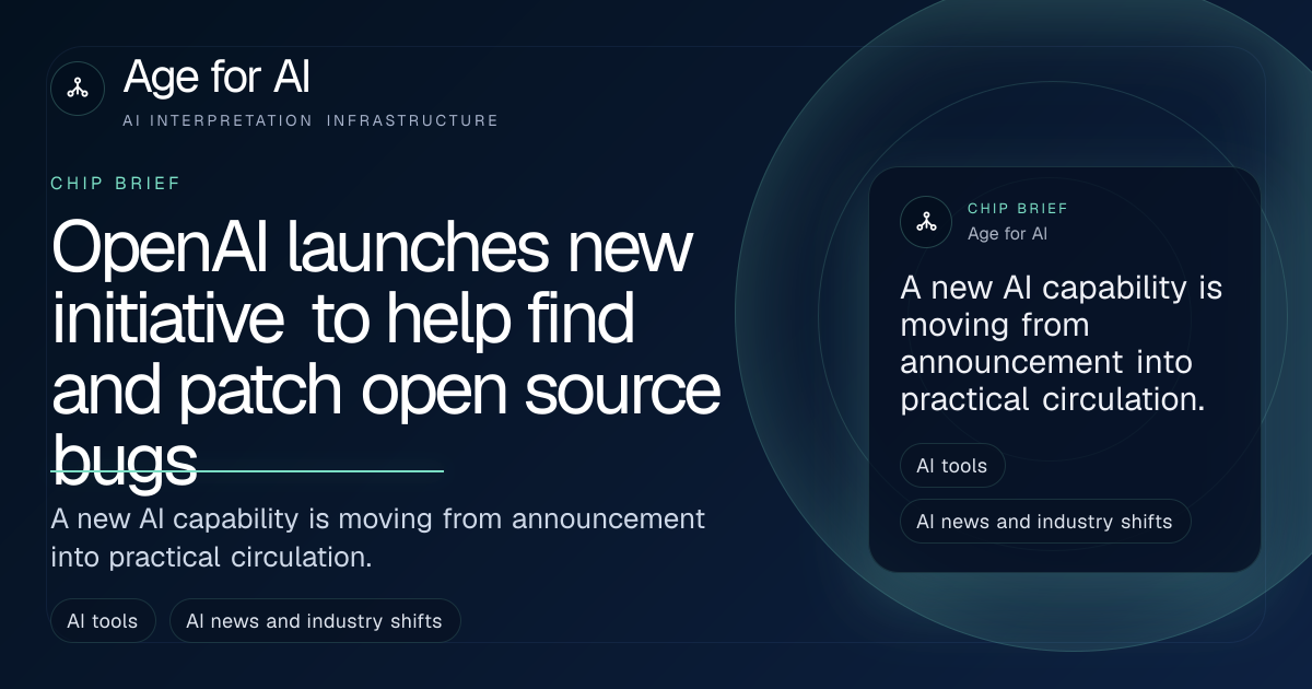 OpenAI launches new initiative to help find and patch open source bugs