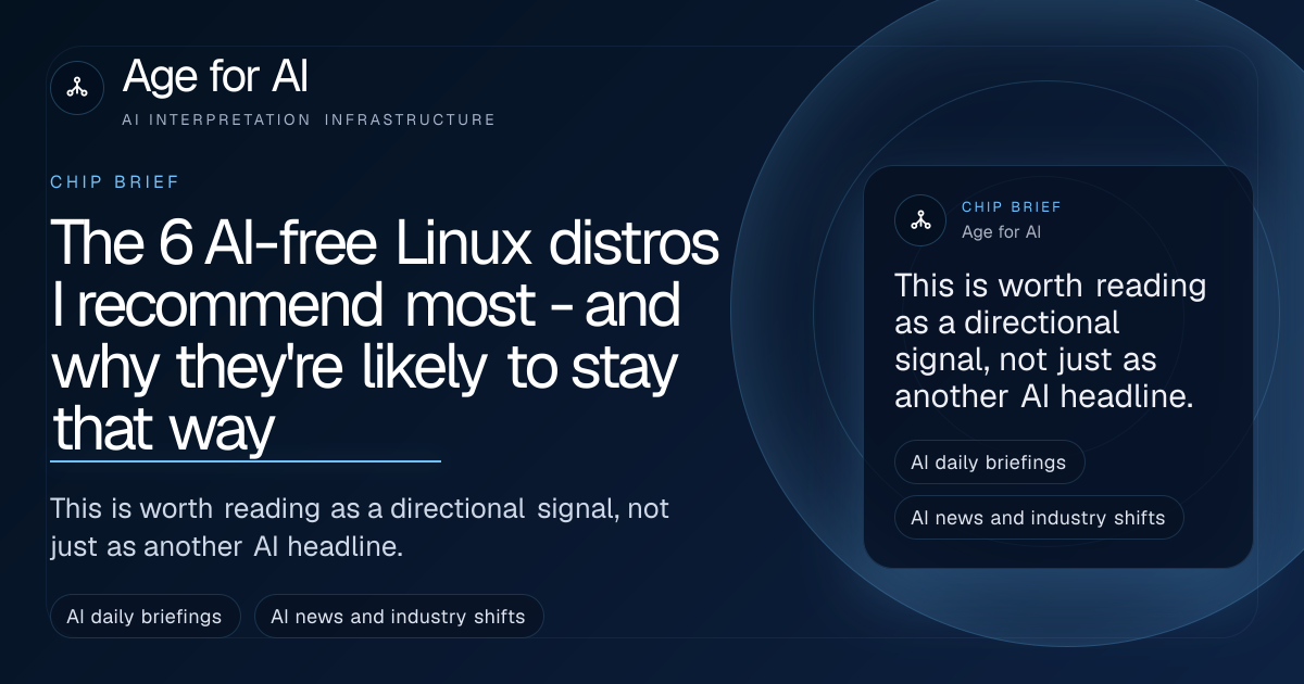 The 6 AI-free Linux distros I recommend most - and why they're likely to stay that way